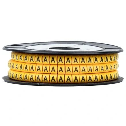 Маркер кабельный 2,5 мм2 "A" (1000 шт.) (ЕС-1) EKF