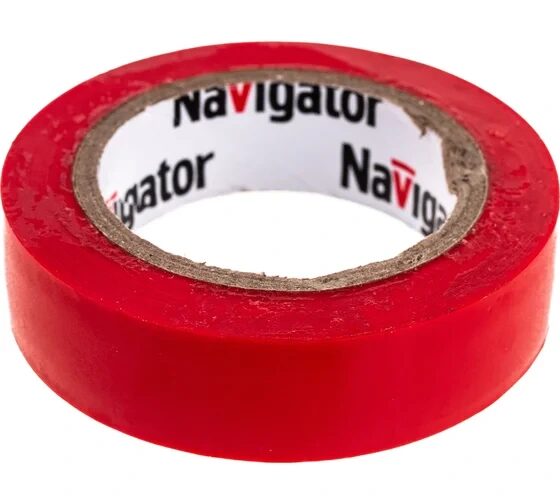 Изолента ПВХ 13мм 10м красная Navigator