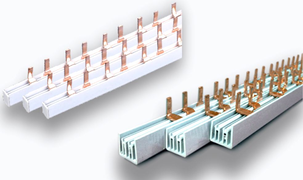 Шина для автоматов. Шина соединительная гребенка 1-фазная. Гребенка 3х фазная. Шина 3 фазная гребенка CHINT. Шина распределительная трехфазная 100а.